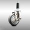 Service Caster 4 Inch 316SS Thermoplastic Rubber Swivel 1-1/8 Inch Expanding Stem Caster Brake SCC-SS316EX20S414-TPRB-TLB-118 - alternate 1